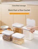 Gıda Sınıfı Kapaklı Un ve Pirinç Saklama Kabı - Kombinasyon 3, 1.5kg * 2 + 2.5kg thumbnail 11