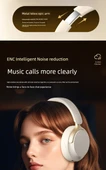 Kablosuz Bluetooth 5.4 Gaming Kulaklık - Siyah ENC Akıllı Gürültü Önleme HD Ses - 8