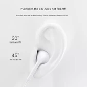 3.5mm Düz Kulak İçi Kulaklık X100 - Bir Kutu: 100 Düz Kulak - 3