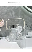 Şeffaf Plastik Banyo Sepeti - Organizer - 9