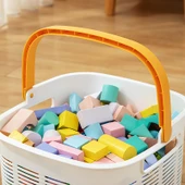 Nordic Saklama Sepeti - Tezgah Tipi Büyük 36.8x14.4x15cm - Raflı thumbnail 4