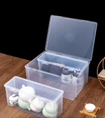 Şeffaf Plastik Saklama Kutusu - Küçük Boy - Tekli Paket - 10