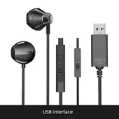 USB Kablolu 7.1 Oyuncu Kulaklığı Mikrofonlu - Siyah USB Fişli, Kapalı Mikrofonlu, Tak ve Çalıştır - 1