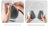 AirPods Max 1/2 Nesil Buz Şeffaf Yeşil Kafa Bandı Koruyucu - 2 Parça Set (Model 1) - 9