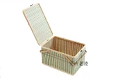 Bambu Örgü Saklama Sepeti - Kilit Yok 32*22*16.5cm - 4