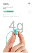 iPad Type-C Girişli Mikrofonlu Kulak İçi Kulaklık - Pembe - 10