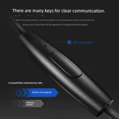 Oppo Uyumlu Ekstra Basslı Kulak İçi Kulaklık - Siyah - TYPEC Özel - 2