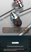 3.5mm Yuvarlak Siyah HIFI Mikrofonlu Kulaklık - 7
