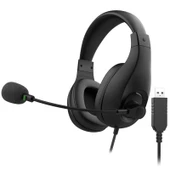 Audio D310 Siyah USB Kablolu Kulaklık - Okul Test Bilgisayar Notebook için - 1