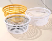 Plastik File Sepet - Büyük Boy - Deniz Ürünleri/Sebze Saklama - Sarı - 11