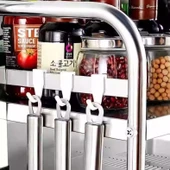 S Şeklinde ABS Mutfak Banyo Askısı - 10'lu Paket - Gri thumbnail 3