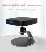 Gümüş Rengi Projektör Masa Standı - Evrensel Başlıklı - 7