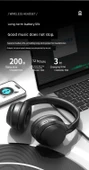 Bluetooth 5.2 Gürültü Önleyici Kablosuz Oyuncu Kulaklığı - Pembe - 8