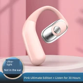 Kablosuz Kulak Üstü Bluetooth Kulaklık - Pembe Ultimate Edition - 30 Saat Dinleme thumbnail 1