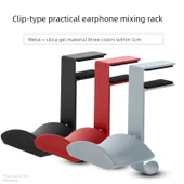 Metal Kulaklık Tutucu - Masa Montajlı - Açık Gri - 2