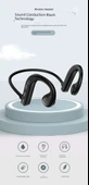 Kemik İletimli Bluetooth Kulaklık - X9 Beyaz Çanta - 7