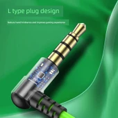 3.5mm Kırmızı Gaming Kulaklık - Ses Ayırt Etme Özellikli - 3