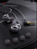 Oyun Kulaklığı - Haoyue Gümüş - 3.5mm - 2