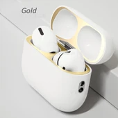 AirPods Toz Geçirmez Metal Etiket Koruyucu - Apple AirPods Pro E Renk - 4
