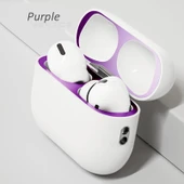 AirPods Toz Geçirmez Metal Etiket Koruyucu - Apple AirPods Pro E Renk - 1