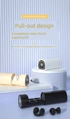 Kemik İletimli Bluetooth Kulaklık - M9 - Beyaz - 7