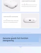 ANC Aktif Gürültü Önleyici Dolby Hifi Kablosuz Bluetooth Kulaklık - Huaqiang North/Extreme Edition (Lightning-Apple Şarj Portu) - 8