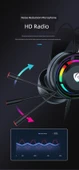 3.5mm Soketli Kedi Kulaklıklı Oyun Kulaklığı - Parlak Pembe - 11