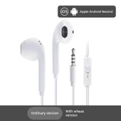 Bluetooth Kulaklık - Beyaz - Aramalı, Şarkılı - 5D HD Stereo - 1