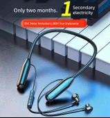 Bluetooth 5.0 Kulaklık - Parlak Siyah, Kulak İçi, 9D Ses, 200 Saat Pil - 4