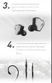 HiFi Kablolu Kulak İçi Mikrofonlu Kulaklık - Beyaz 3.5mm - 9