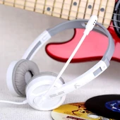 Salar V38 Beyaz Mavi Kablolu Oyuncu Kulaklığı - USB Fiş - 4