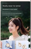 Klipsli Bluetooth 5.4 Kablosuz Gürültü Önleyici Kulaklık - Bahar Kayısı Rengi HD Ses - 8
