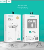 Type-C Stereo Dijital Kulak İçi Kulaklık Mikrofonlu - S01 Sert Başlık thumbnail 5