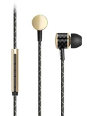 Karbon Fiber Kablolu Kulak İçi Kulaklık - 3.5mm - 3