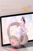 Bluetooth 5.3 Gaming Kulaklığı - Lüks Siyah - EL-A2 - 10