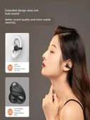 Kablosuz Bluetooth 5.3 Kulaklık - Buz ve Kar Beyazı - 4