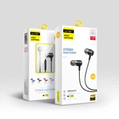 Metal Subwoofer Kulak İçi Mikrofonlu Kulaklık - Gümüş (Poşetli) thumbnail 3