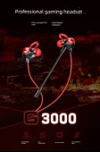 G30 Gümüş Oyuncu Kulaklığı - 3.5mm Yuvarlak Giriş - 6