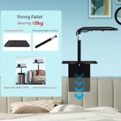 Projektör Duvar Montaj Rafı - Çift Kullanım + Metal Palet [10kg] - 1