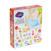 ONY-402 Ahşap Renkli Harfler 33 Parça -Onyıl Oyuncak - 1