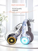 Bluetooth 5.2 Gaming Kulaklığı - Cool Siyah - Gürültü Önleme - HiFi Ses - 3