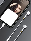 iPhone için i7 Dahili Mikrofonlu Kulaklık - 5