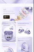 Kemik İletimli Bluetooth 5.4 Kulaklık - Excellent Edition Yıldız Işığı Beyazı - 45 Saat Pil Ömrü - 7