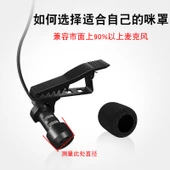 Mini Mikrofon Sünger Kılıfı - Siyah - 200'lü Paket thumbnail 6