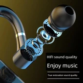 Bluetooth Kulaklık - Kulak İçi - Mavi Çanta - 10