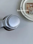 Retro Bluetooth 5.3 Kulaklık - Gümüş Kahverengi - Gelişmiş Gürültü Önleme - 4