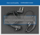 K-Head Evrensel Telefon Kulaklığı - İkinci Nesil Kulak Kancası - 9