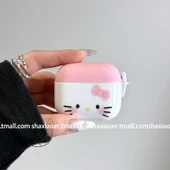 Hello Kitty AirPods Pro 2. Nesil Koruyucu Kılıf - Tek Kabuk - 1