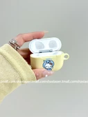 AirPods 2 Uyumlu Miffy Hellokitty Kılıf - Pembe Tekli + Kolye - 6