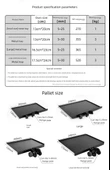 Ses Kartı Metal Saklama Rafı Mikrofon Standı - Büyük Boy Güçlendirilmiş Tepsi + 35cm Mikrofon Çubuğu - 7